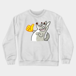 Alpha Wolf acknowledged Crewneck Sweatshirt